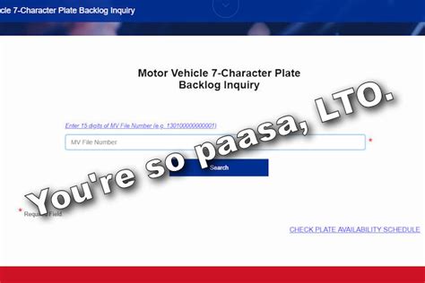 how to check plate number availability|LTO Plate Number Check: How to Verify Plate .